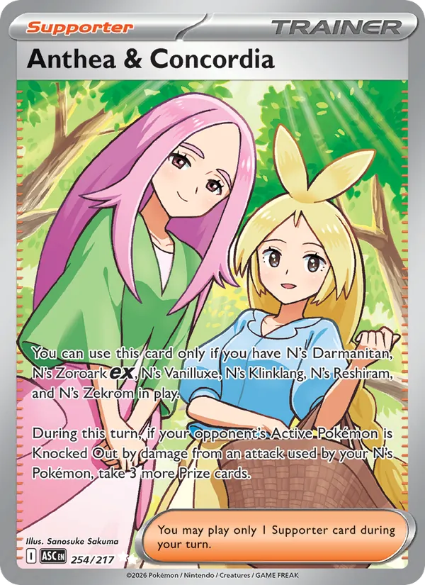 Anthea & Concordia (Ascended Heroes #254/217)