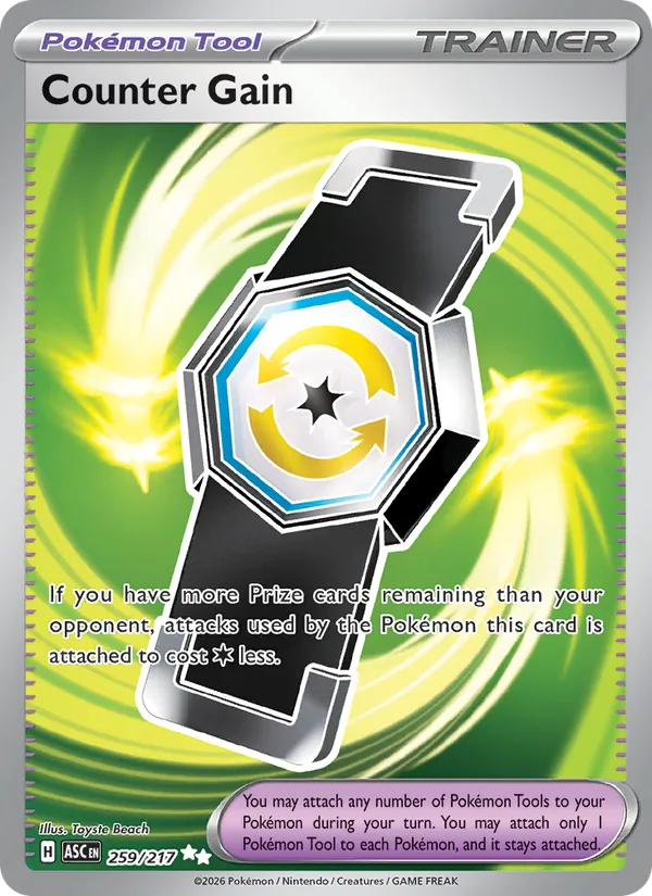 Counter Gain (Ascended Heroes #259/217)