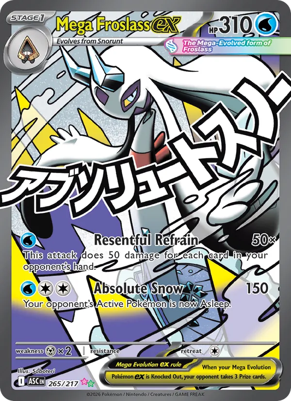 Mega Froslass ex (Ascended Heroes #265/217)