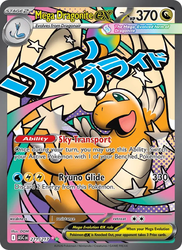 Mega Dragonite ex (Ascended Heroes #271/217)
