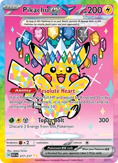 Pikachu ex (Ascended Heroes #277/217)