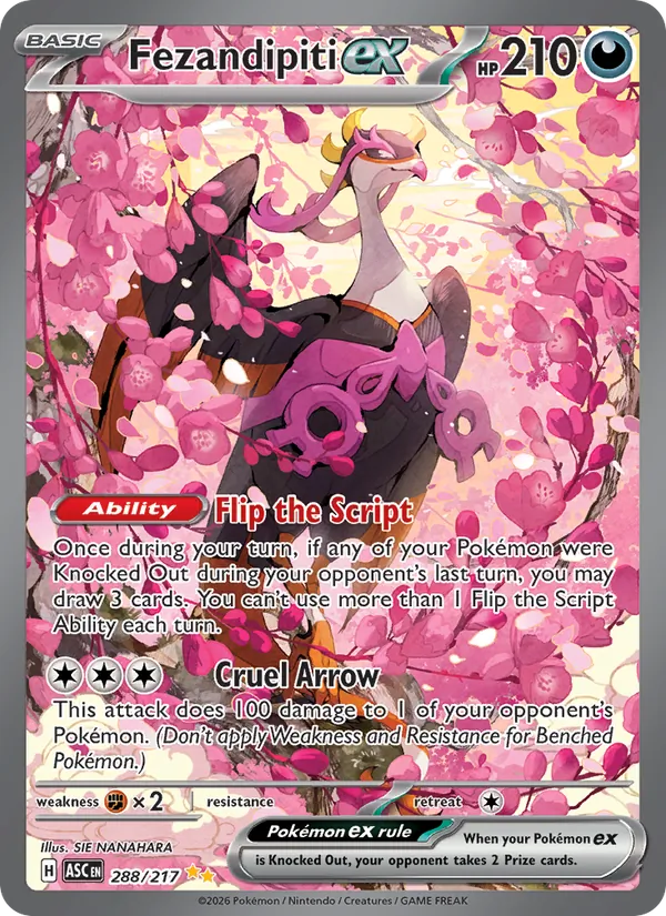 Fezandipiti ex (Ascended Heroes #288/217)