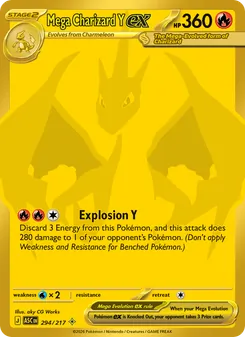 Mega Charizard Y ex (Ascended Heroes #294/217)