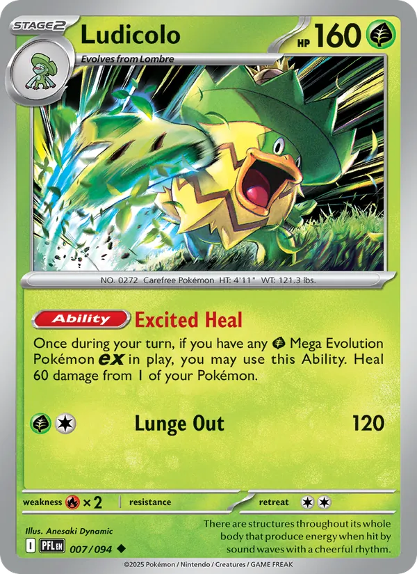 Ludicolo (Phantasmal Flames #007/94)