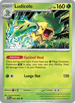 Ludicolo (Phantasmal Flames #007/94)