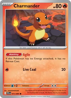 Charmander (Phantasmal Flames #011/94)