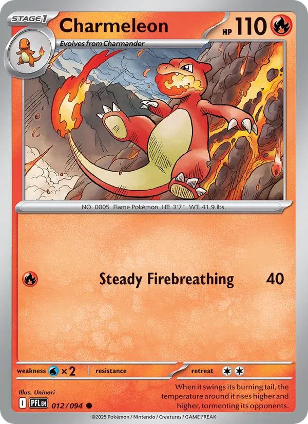 Charmeleon (Phantasmal Flames #012/94)