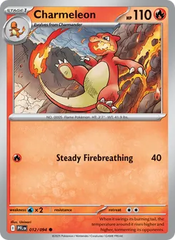 Charmeleon (Phantasmal Flames #012/94)