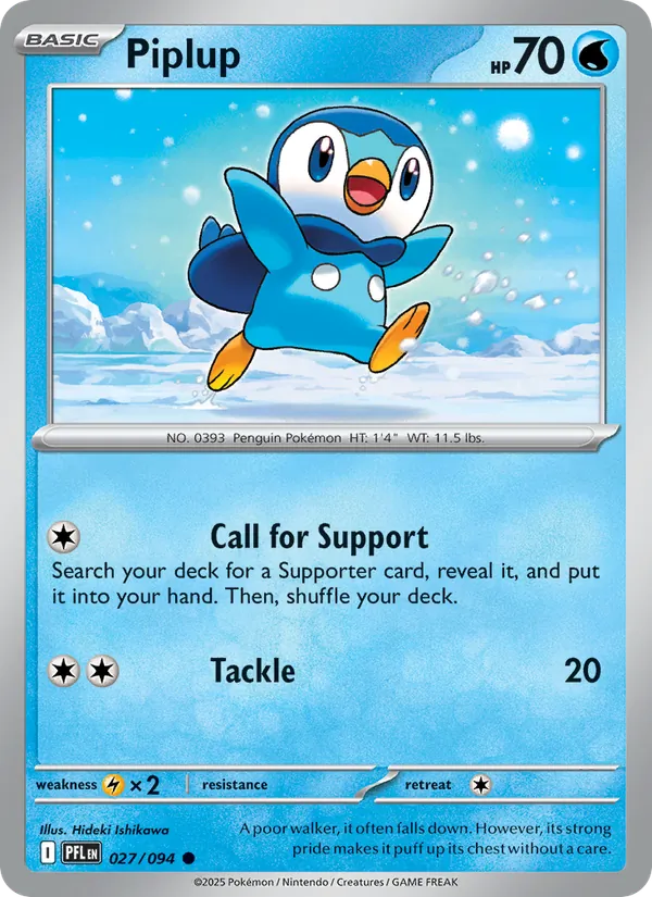 Piplup (Phantasmal Flames #027/94)