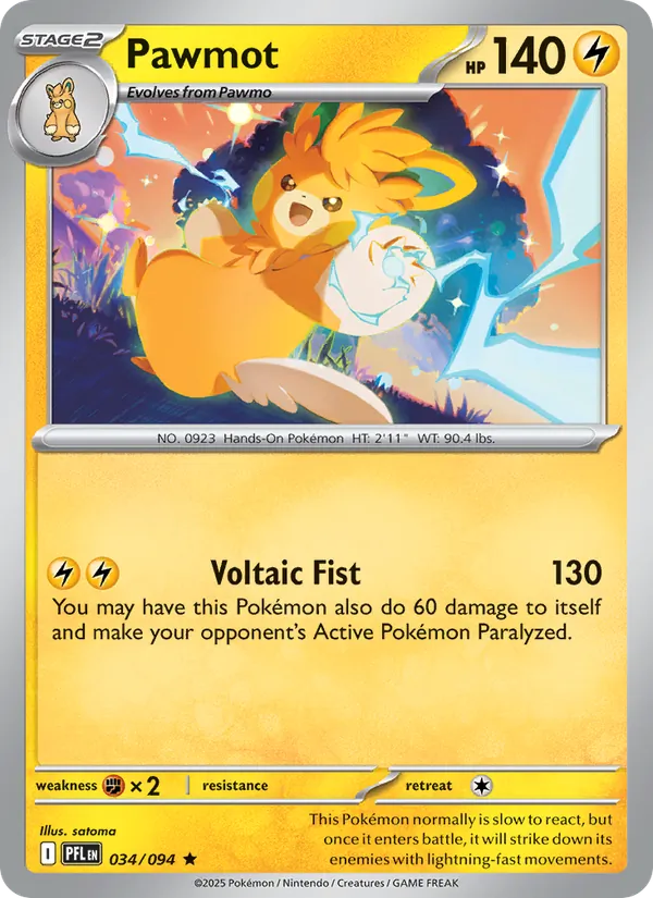 Pawmot (Phantasmal Flames #034/94)