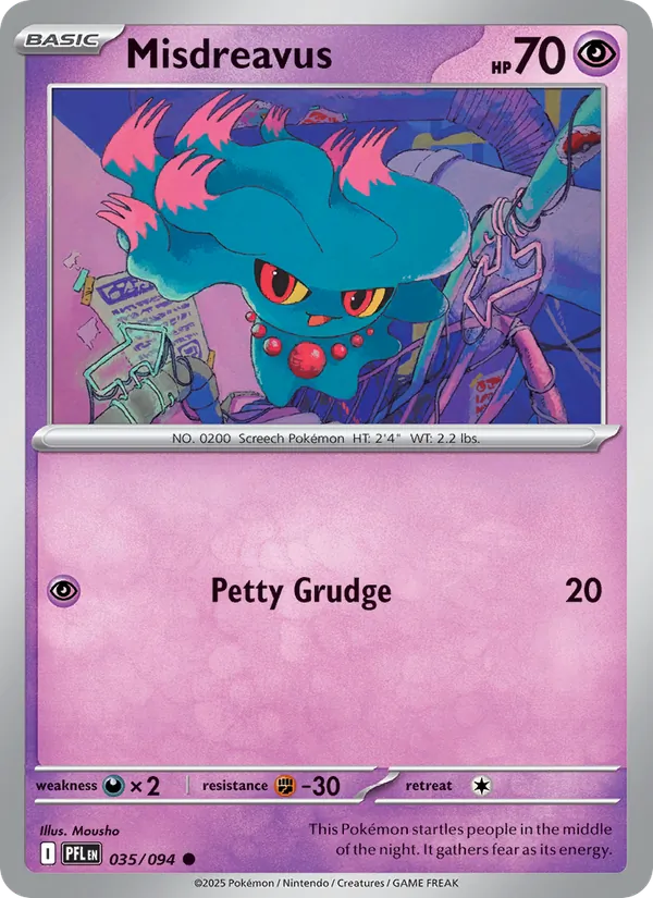 Misdreavus (Phantasmal Flames #035/94)