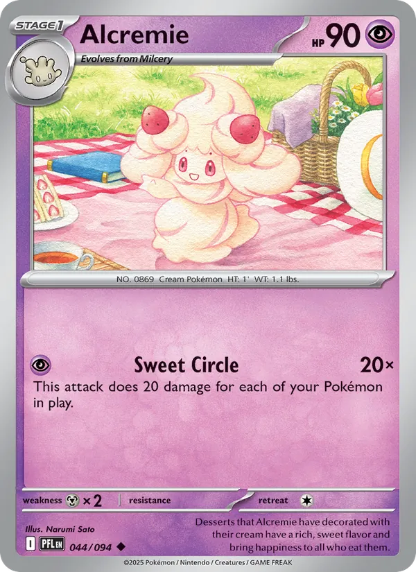 Alcremie (Phantasmal Flames #044/94)