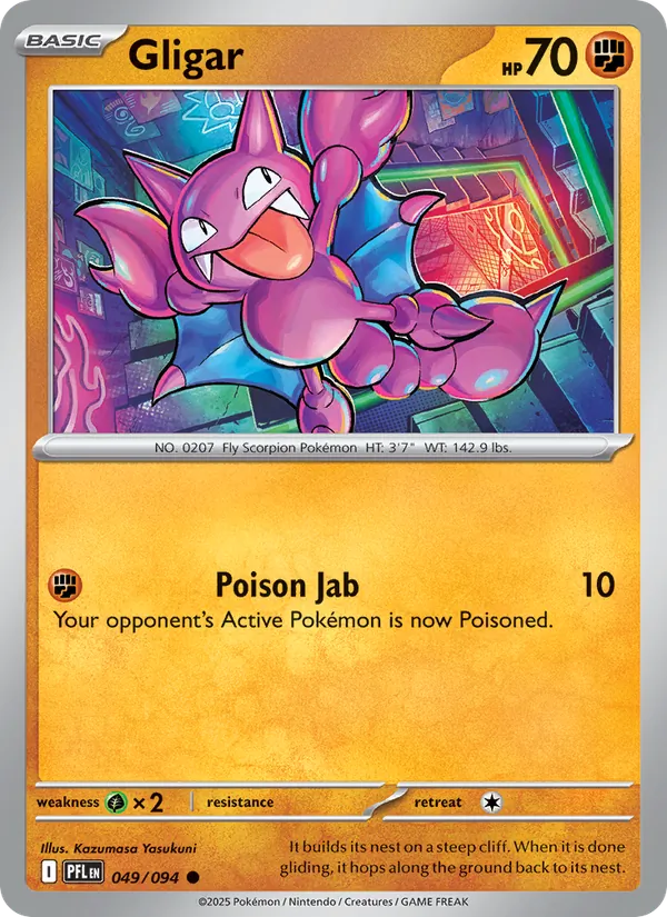 Gligar (Phantasmal Flames #049/94)
