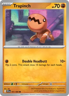 Trapinch (Phantasmal Flames #051/94)