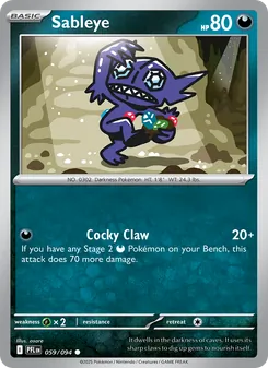Sableye (Phantasmal Flames #059/94)