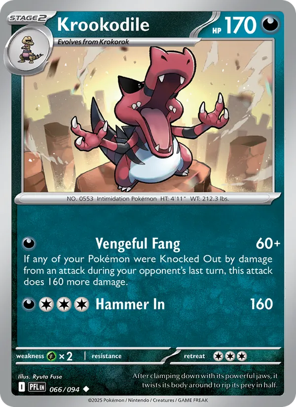 Krookodile (Phantasmal Flames #066/94)