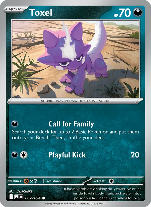 Toxel (Phantasmal Flames #067/94)