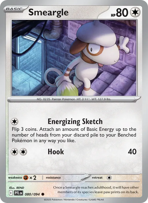 Smeargle (Phantasmal Flames #080/94)