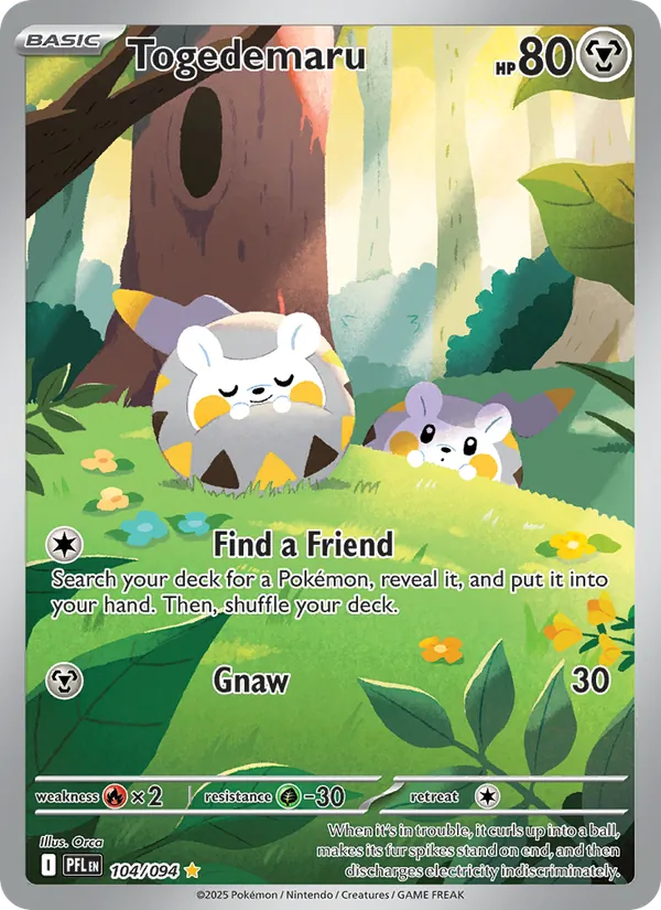 Togedemaru (Phantasmal Flames #104/94)