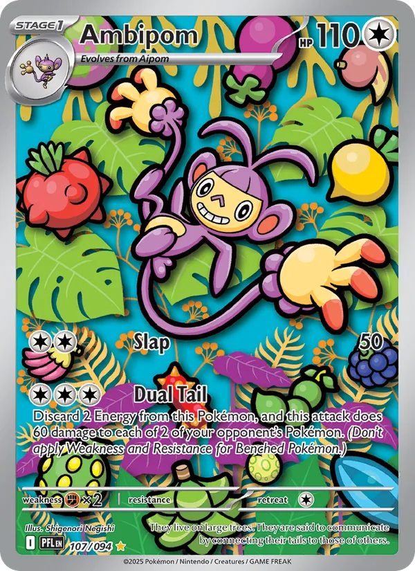 Ambipom (Phantasmal Flames #107/94)