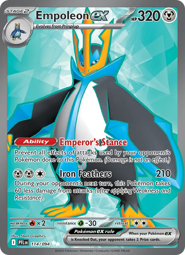 Empoleon ex (Phantasmal Flames #114/94)