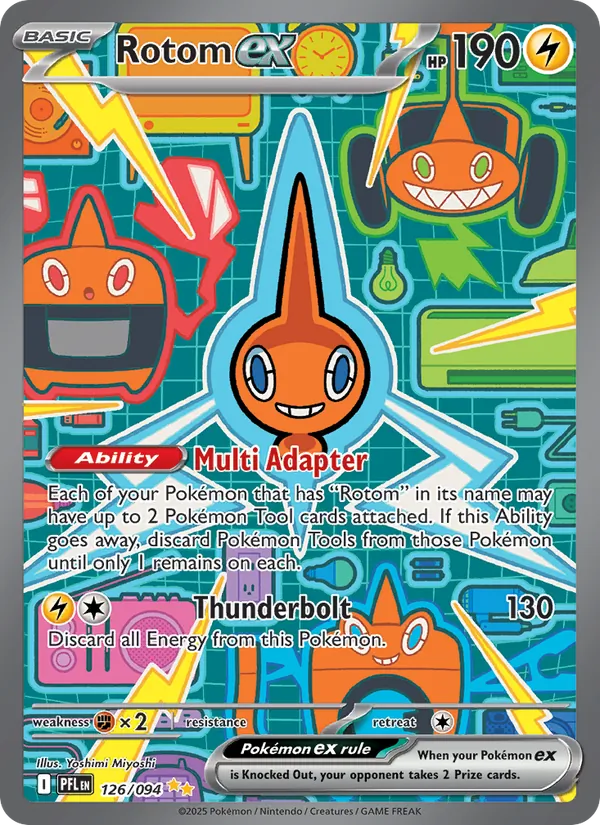 Rotom ex (Phantasmal Flames #126/94)