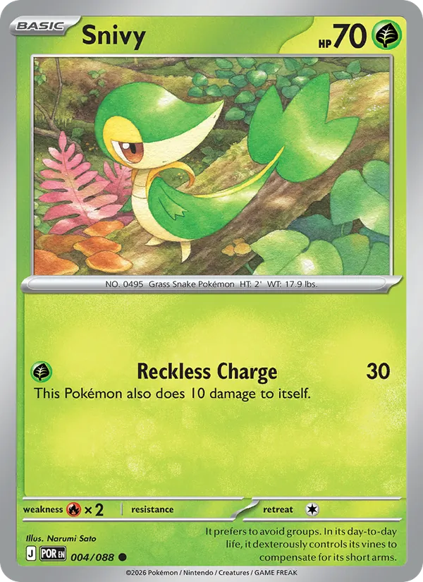Snivy (Perfect Order #004/88)