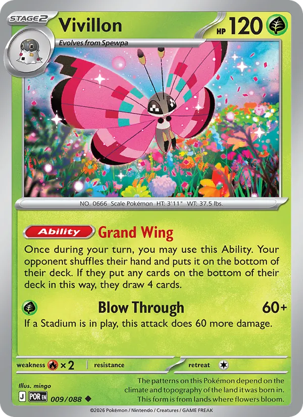 Vivillon (Perfect Order #009/88)