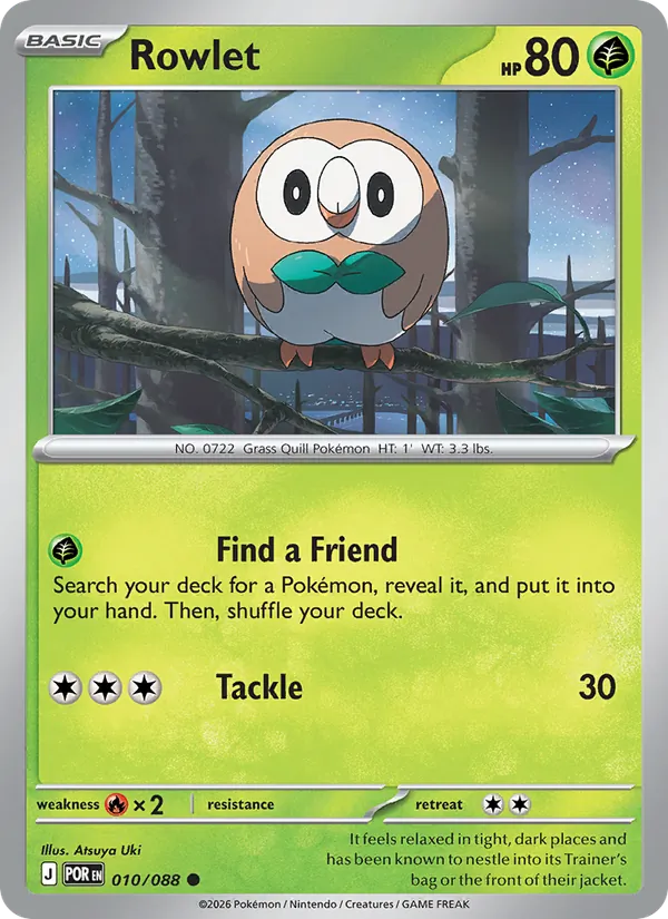 Rowlet (Perfect Order #010/88)