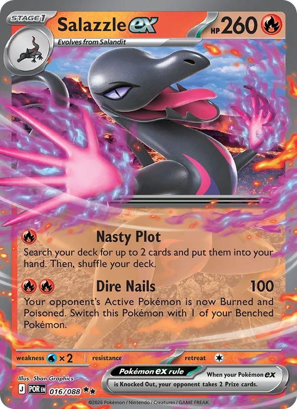 Salazzle ex (Perfect Order #016/88)