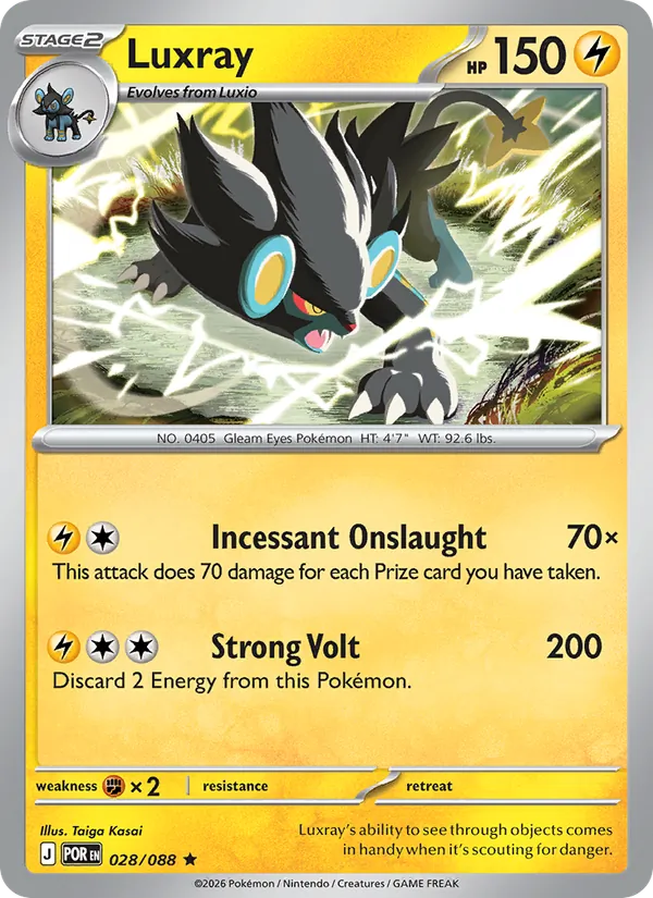 Luxray (Perfect Order #028/88)