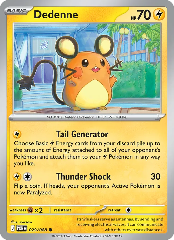 Dedenne (Perfect Order #029/88)