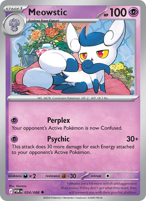 Meowstic (Perfect Order #034/88)