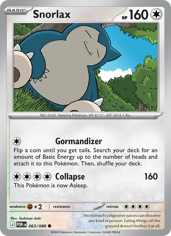 Snorlax (Perfect Order #063/88)