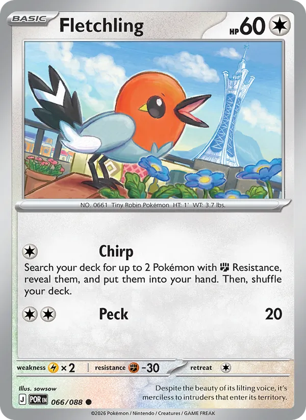 Fletchling (Perfect Order #066/88)