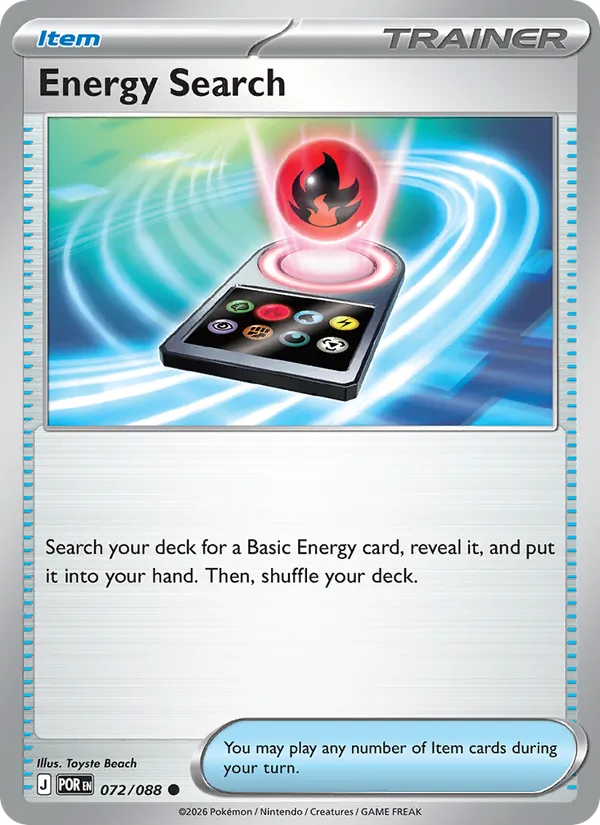 Energy Search (Perfect Order #072/88)