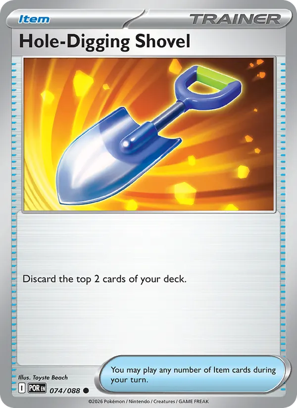 Hole-Digging Shovel (Perfect Order #074/88)