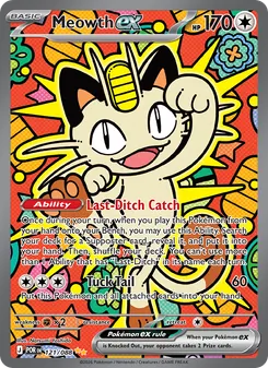 Meowth ex (Perfect Order #121/88)