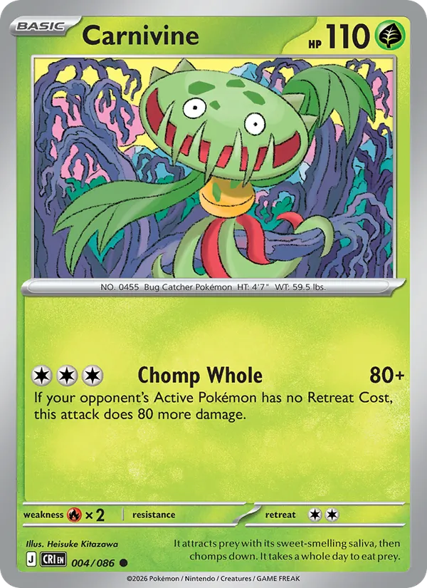Carnivine (Chaos Rising #004/86)