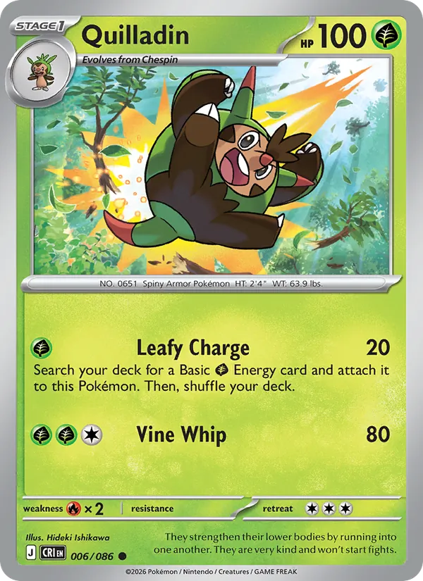 Quilladin (Chaos Rising #006/86)