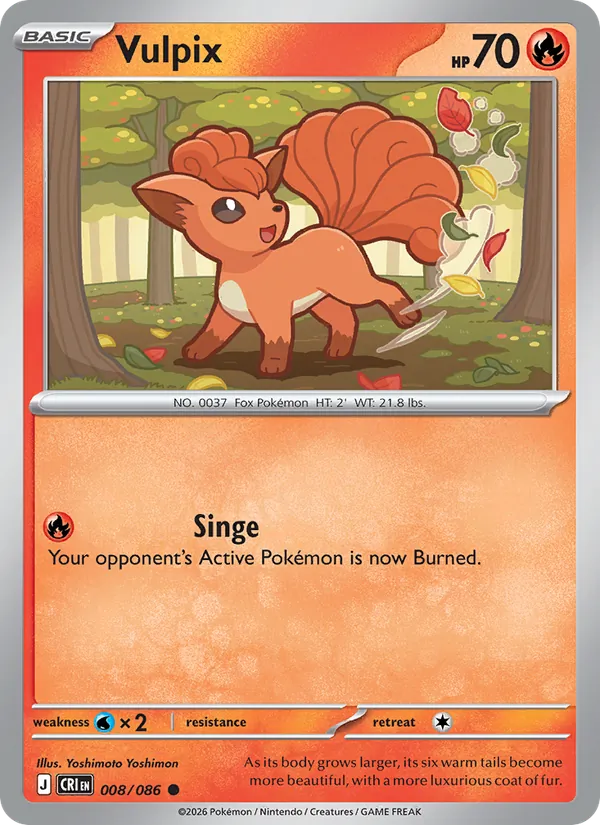 Vulpix (Chaos Rising #008/86)
