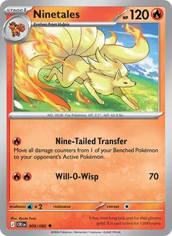 Ninetales (Chaos Rising #009/86)