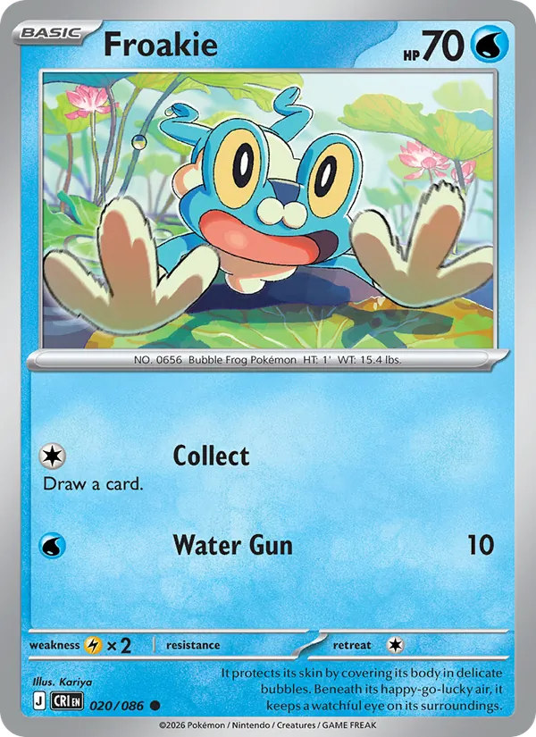 Froakie (Chaos Rising #020/86)