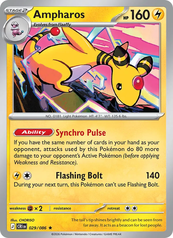 Ampharos (Chaos Rising #029/86)