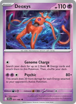 Deoxys (Chaos Rising #031/86)
