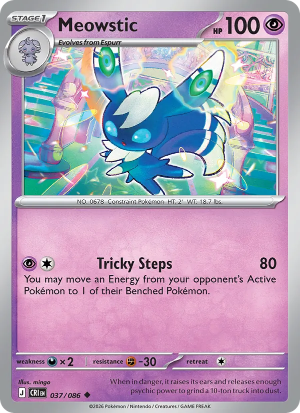 Meowstic (Chaos Rising #037/86)