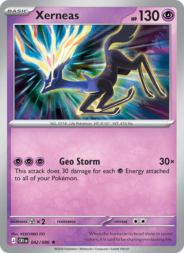 Xerneas (Chaos Rising #042/86)