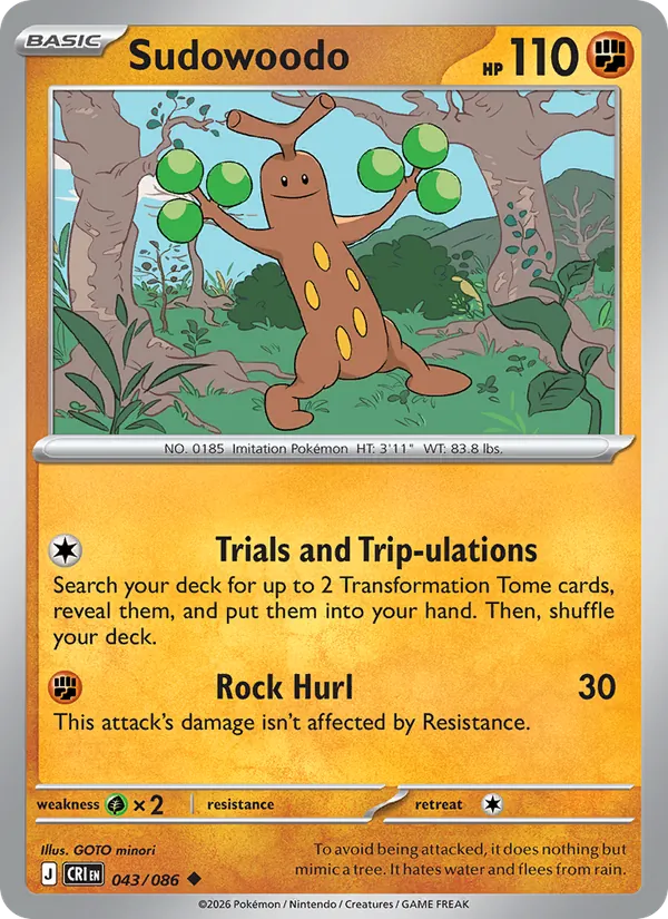 Sudowoodo (Chaos Rising #043/86)