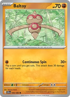 Baltoy (Chaos Rising #046/86)