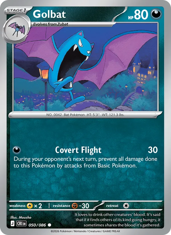 Golbat (Chaos Rising #050/86)